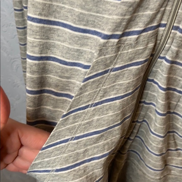 Alternative Apparel striped light hoodie - Picture 3 of 4